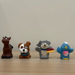 Fisher-Price Little People Animals Lot of 4 Toddler Toy